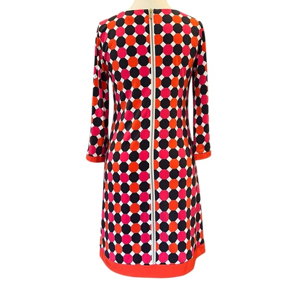 Eliza J  A Line Shift Mod Retro ‘60s Lightweight Above Knee Mini Dress Size 4 - Picture 5 of 11